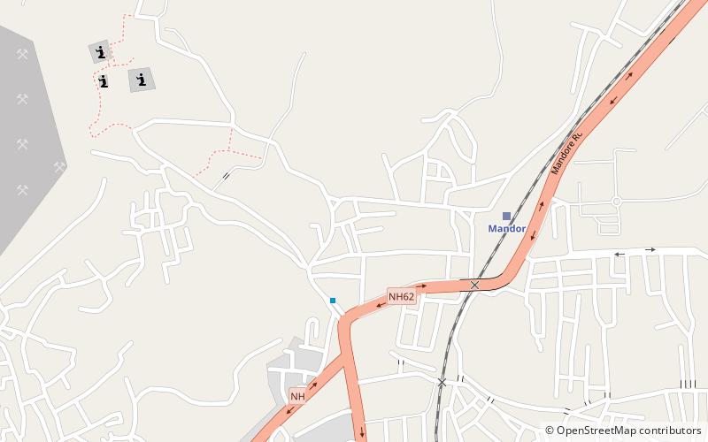 Mandore location map