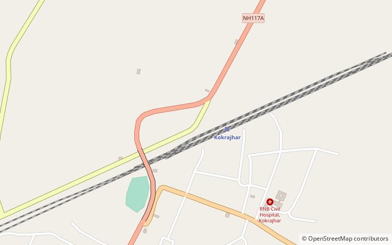 Kokrajhar Town location map