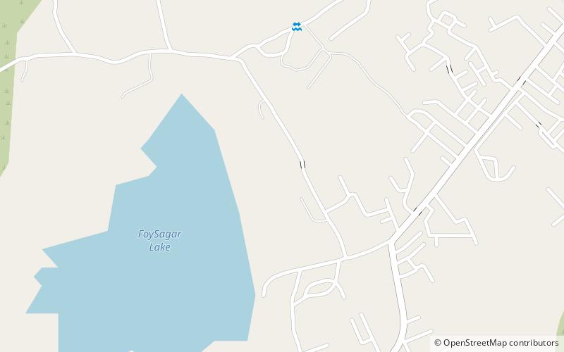 Lake Foy Sagar location map