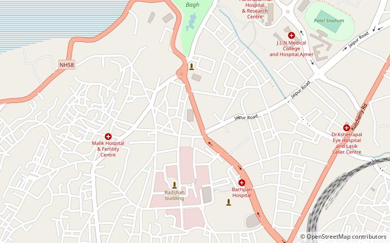 Nasiyan Jain Temple location map
