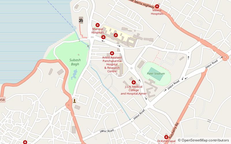 Jawaharlal Nehru Medical College location map