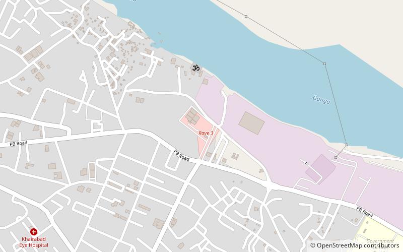 rave moti kanpur location map