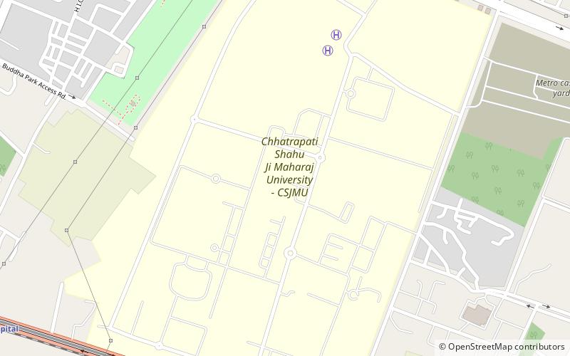 Chhatrapati Shahu Ji Maharaj University location map