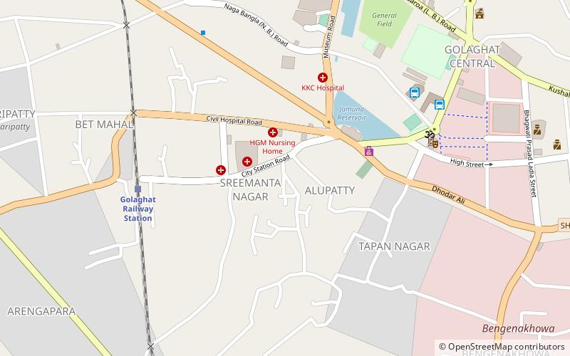 Golaghat British Cemetery location map