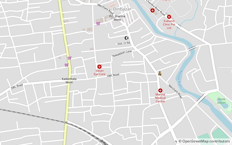 ananda chandra college of commerce jalpaiguri location map