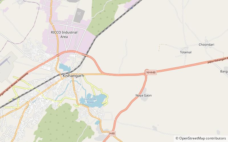 Kishangarh location map