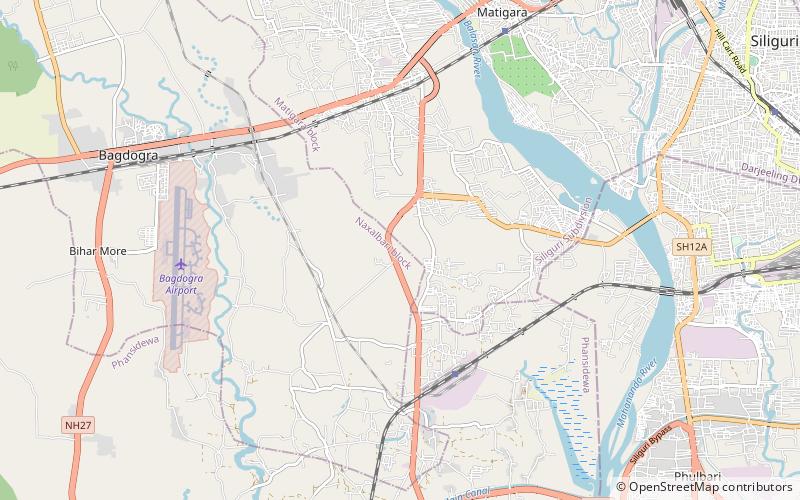 SSB Ranidanga Stadium location map