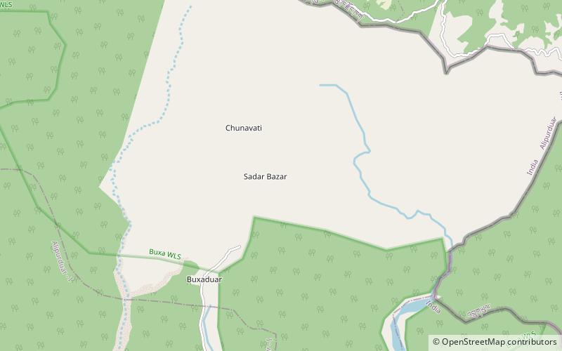 Buxa Duar location map