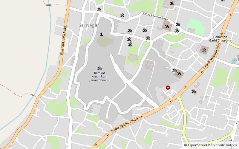 Ram Janmabhoomi location map