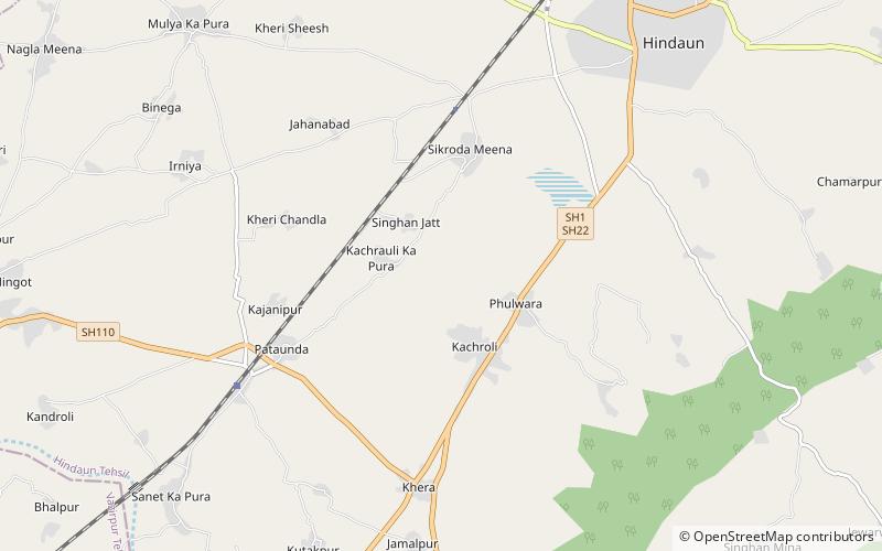 Jaggar Dam location map