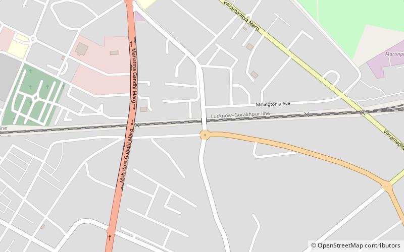 Dilkusha Kothi location map