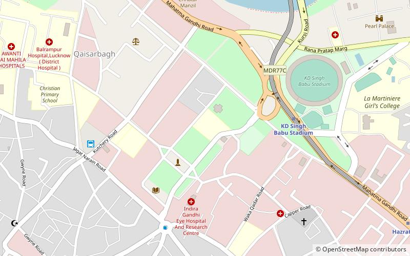 Bhatkhande Music Institute Deemed University location map