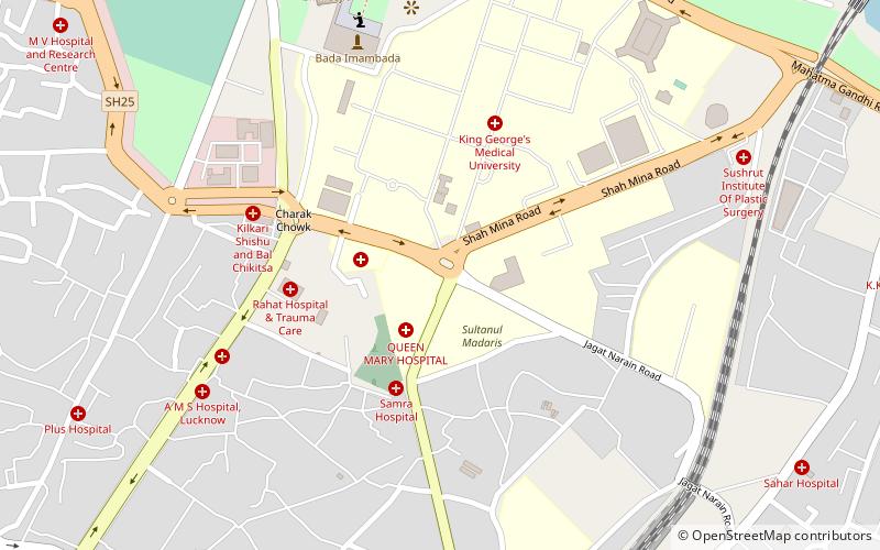 Sanjay Gandhi Postgraduate Institute of Medical Sciences location map