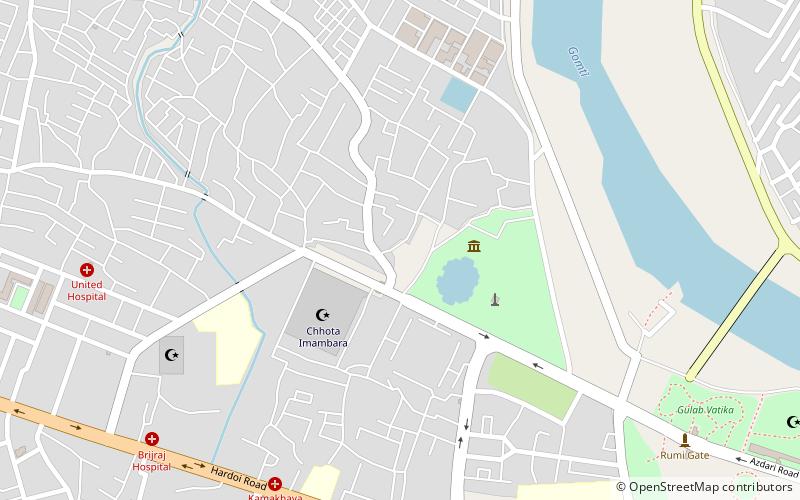 satkhanda lucknow location map