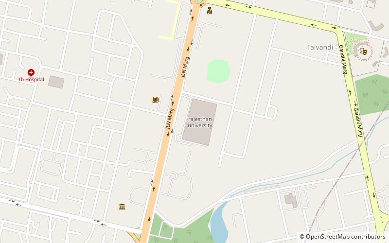 Rajasthan College location map