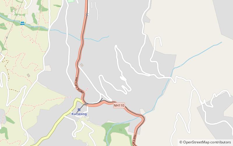 kurseong subdivision location map