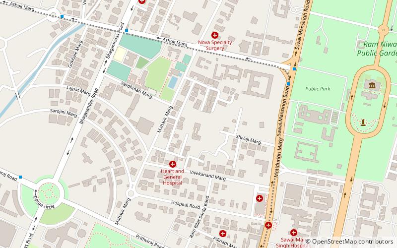 Diggi Palace location map