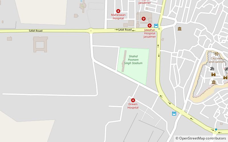 government museum jaisalmer location map