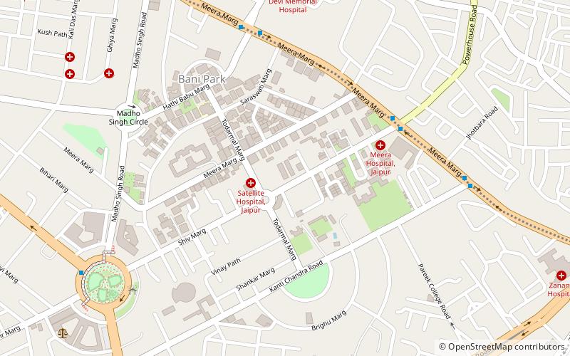 Maharani College location map