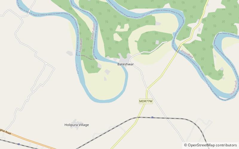 Bateshwar location map