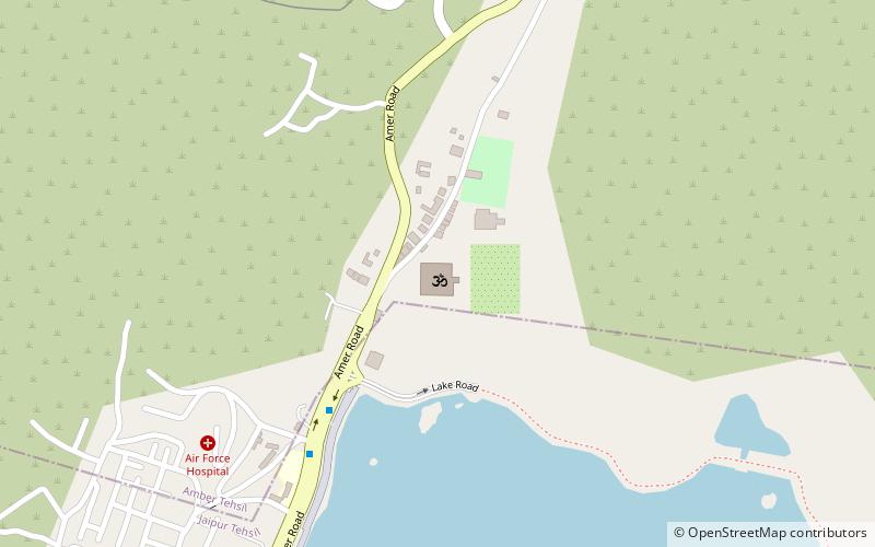 Kanak Vrindavan location map