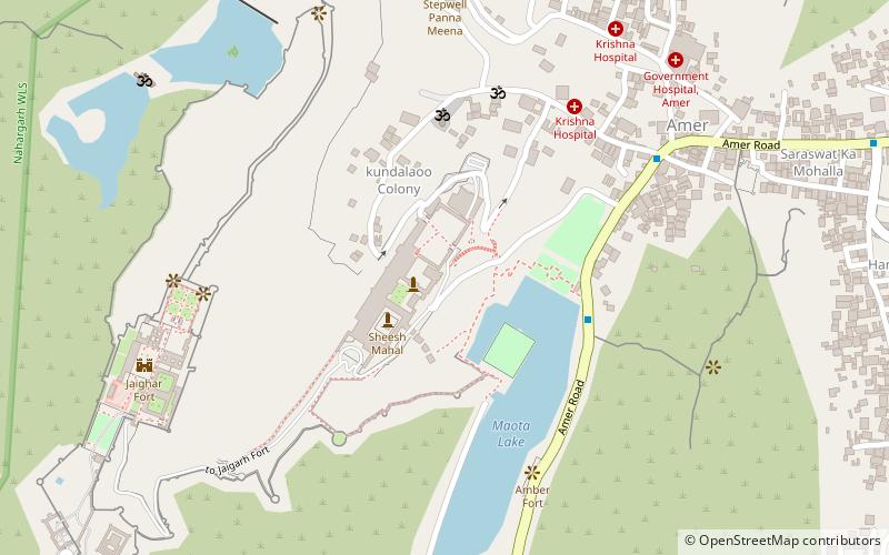 Mandir Shri Shila Devi Ji location map