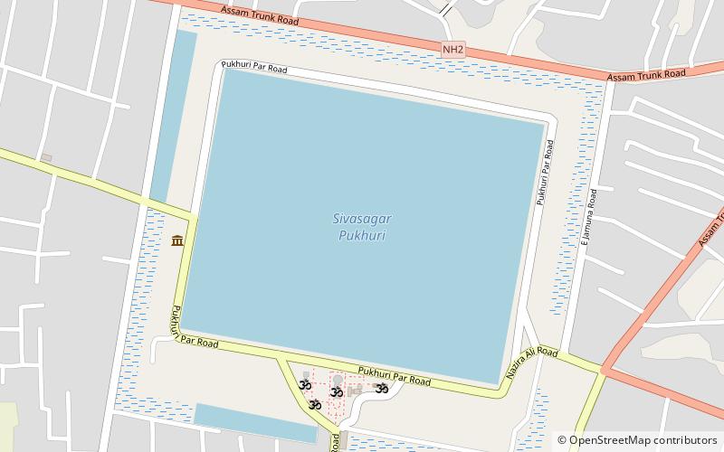Sivasagar Tank location map