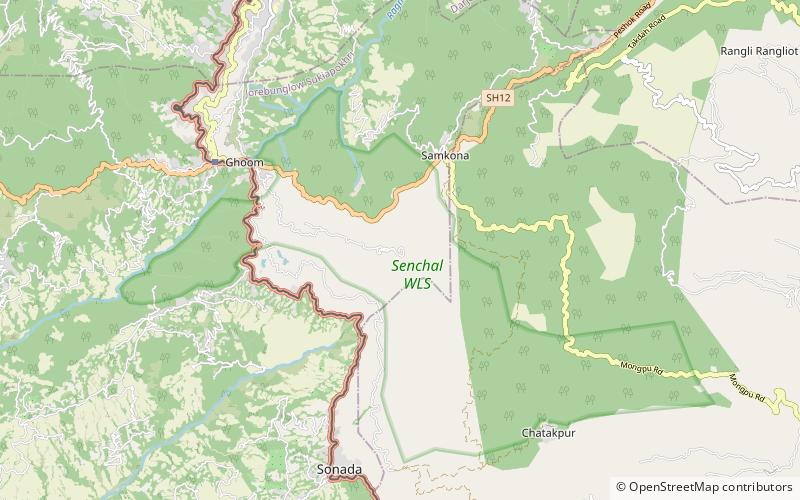 Tiger Hill location map
