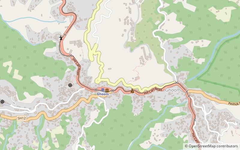 Darjeeling Himalayan Railway location map