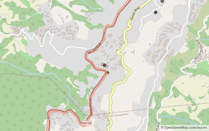 Dali Monastery location map