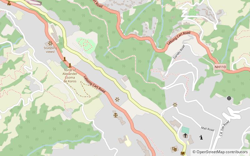 raj bhavan darjeeling location map