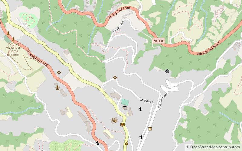 Gorkhaland movement location map