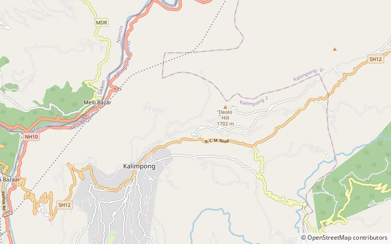dr grahams homes kalimpong location map