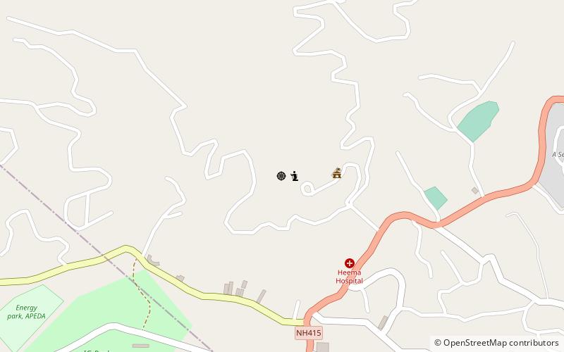 gompa itanagar location map