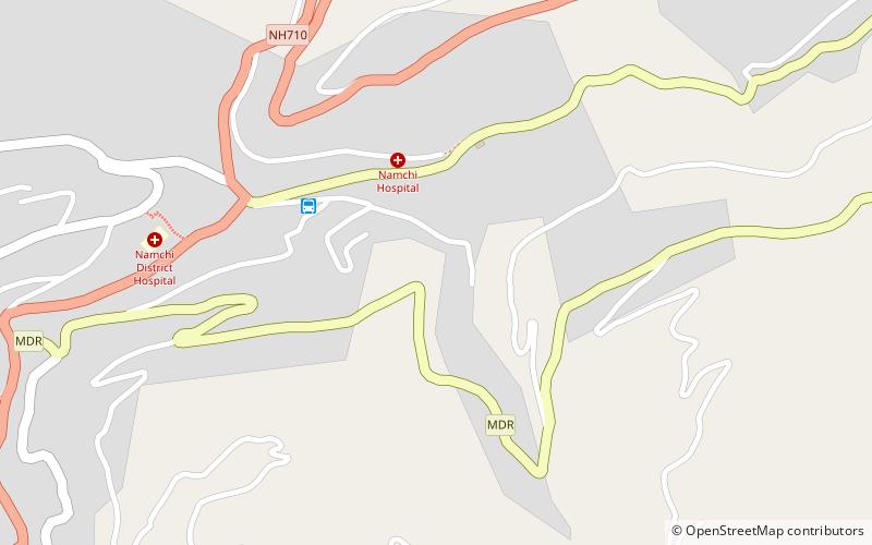 namchi monastery location map