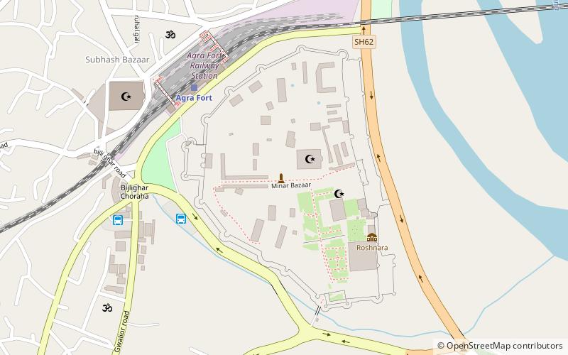 Mina Mosque location map