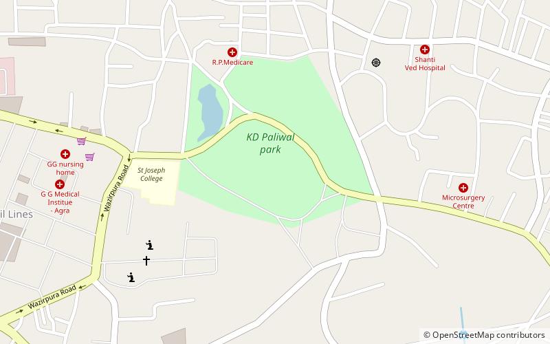 Paliwal Park location map