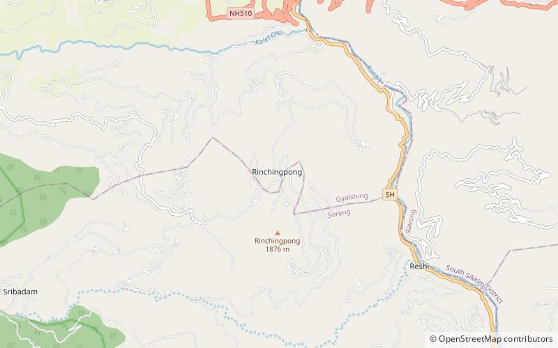 Rinchenpong location map