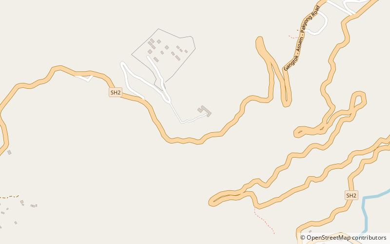 sa ngor chotshog centre gangtok location map