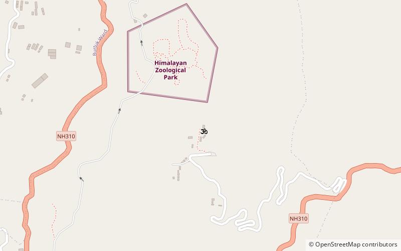 Hanuman Tok location map