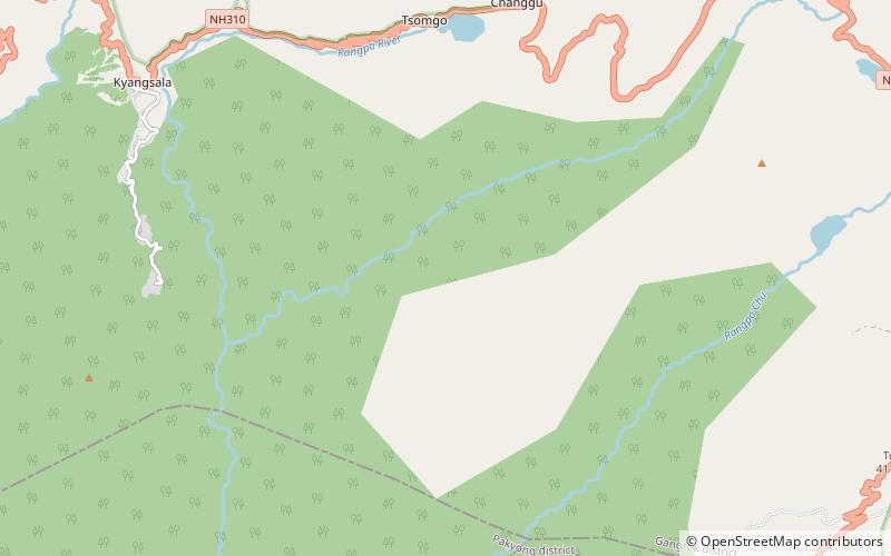 Pangolakha Wildlife Sanctuary location map