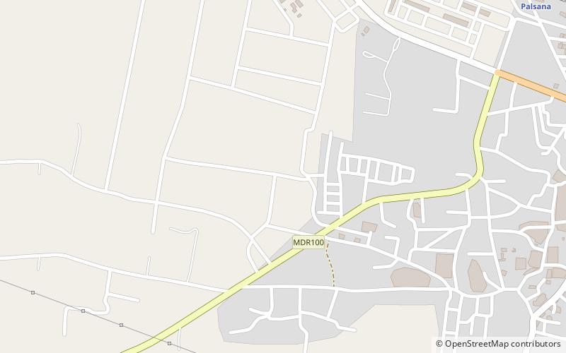 Palsana location map