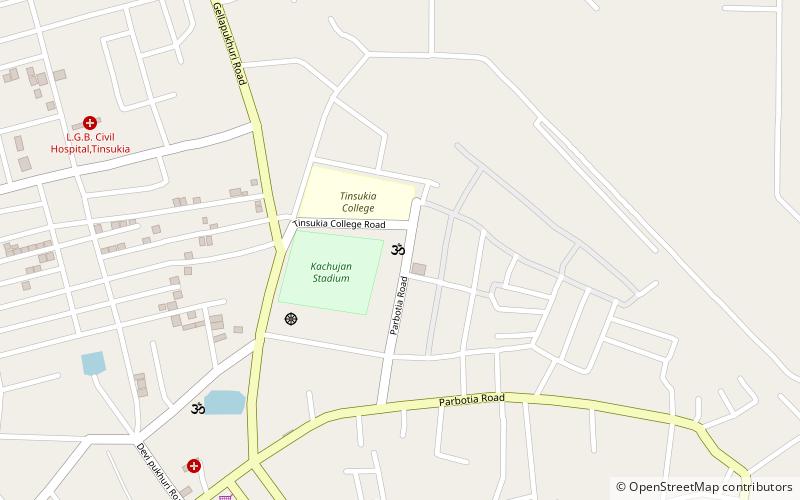 naamghar tinsukia location map