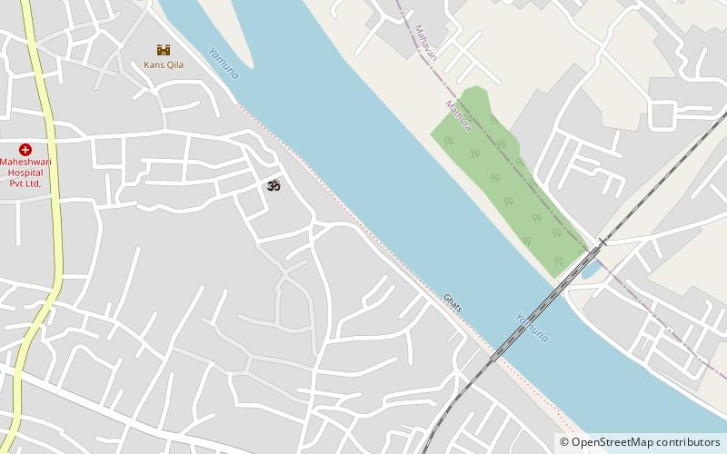 Aram Bagh location map