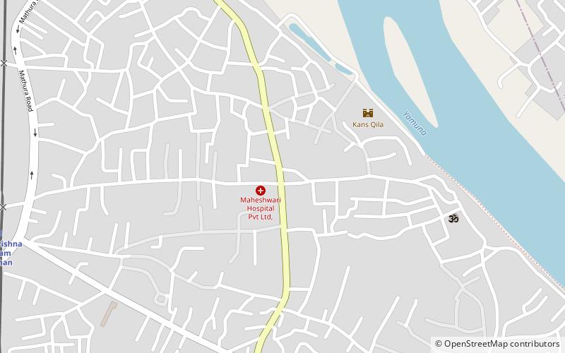 Jama Masjid location map