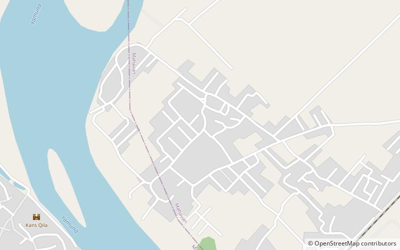 yupa mathura location map