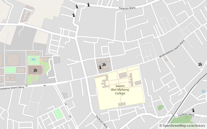 Krishna Balaram Mandir location map
