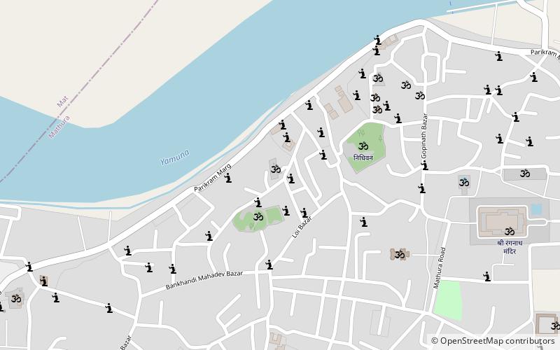 Radha Damodar Temple location map