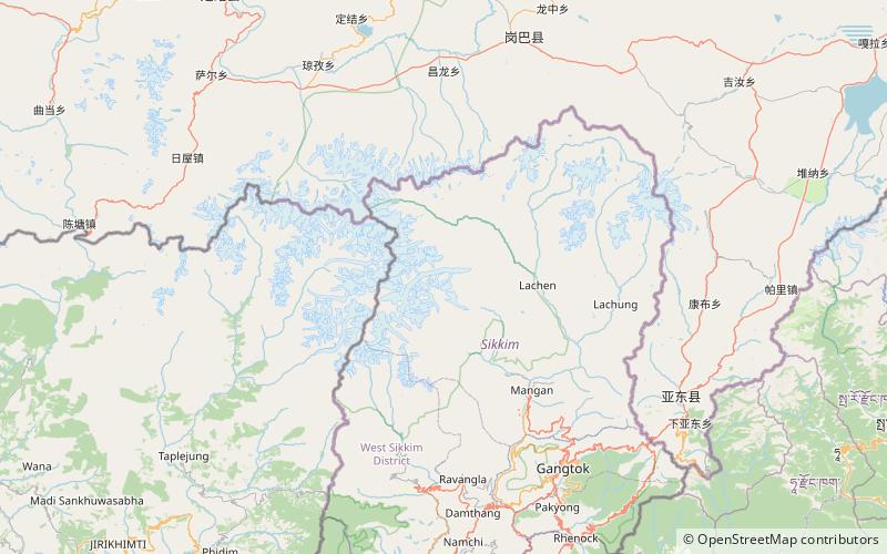 Siniolchu location map