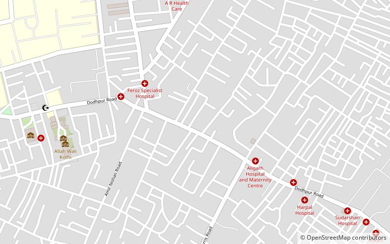 ibn sina academy of medieval medicine and sciences aligarh location map